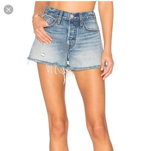 Levi's high rise shorts